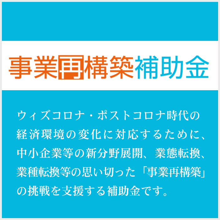 事業再構築補助金